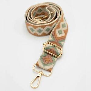 Boho Woven Crossbody Phone Lanyard Strap Or Bag Strap - New With Tags